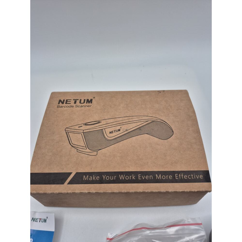 NETUM Mini Barcode Scanner/QR Code Scanner Model C750 New Open Box - Picture 8 of 9